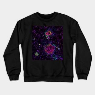 Black Panther Art - Glowing Edges 449 Crewneck Sweatshirt